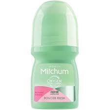 Mitchum Women Roll On Powder Fresh 1.7 oz. (Pack of 6)