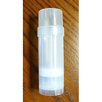 (11) Empty Clear Plastic Deodorant Containers (Natural) - 2.2 Oz Cylinders for heel balm, lotion bar etc. …