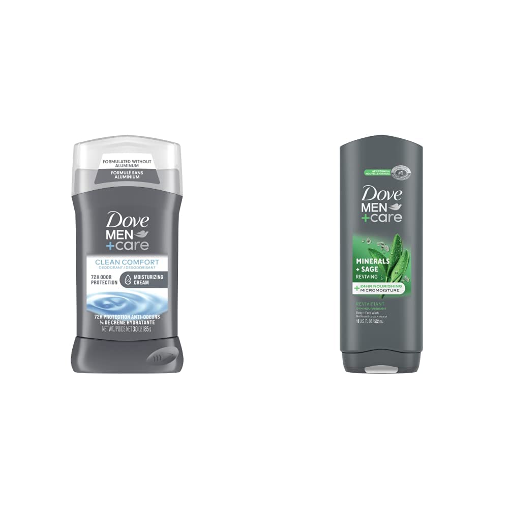 Dove Men+Care Deodorant Stick, Moisturizing, 3 Ounce - Fresh Citrus Scent, For Men