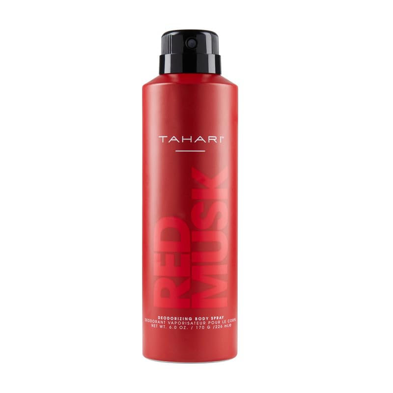 Tahari For Men Red Musk Deodorizing Body Spray 6.0 oz / 226 mL