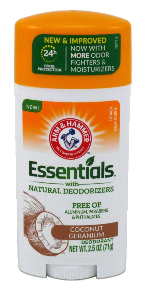 Essentials Natural Deodorant Coconut Geranium 2.5 oz.