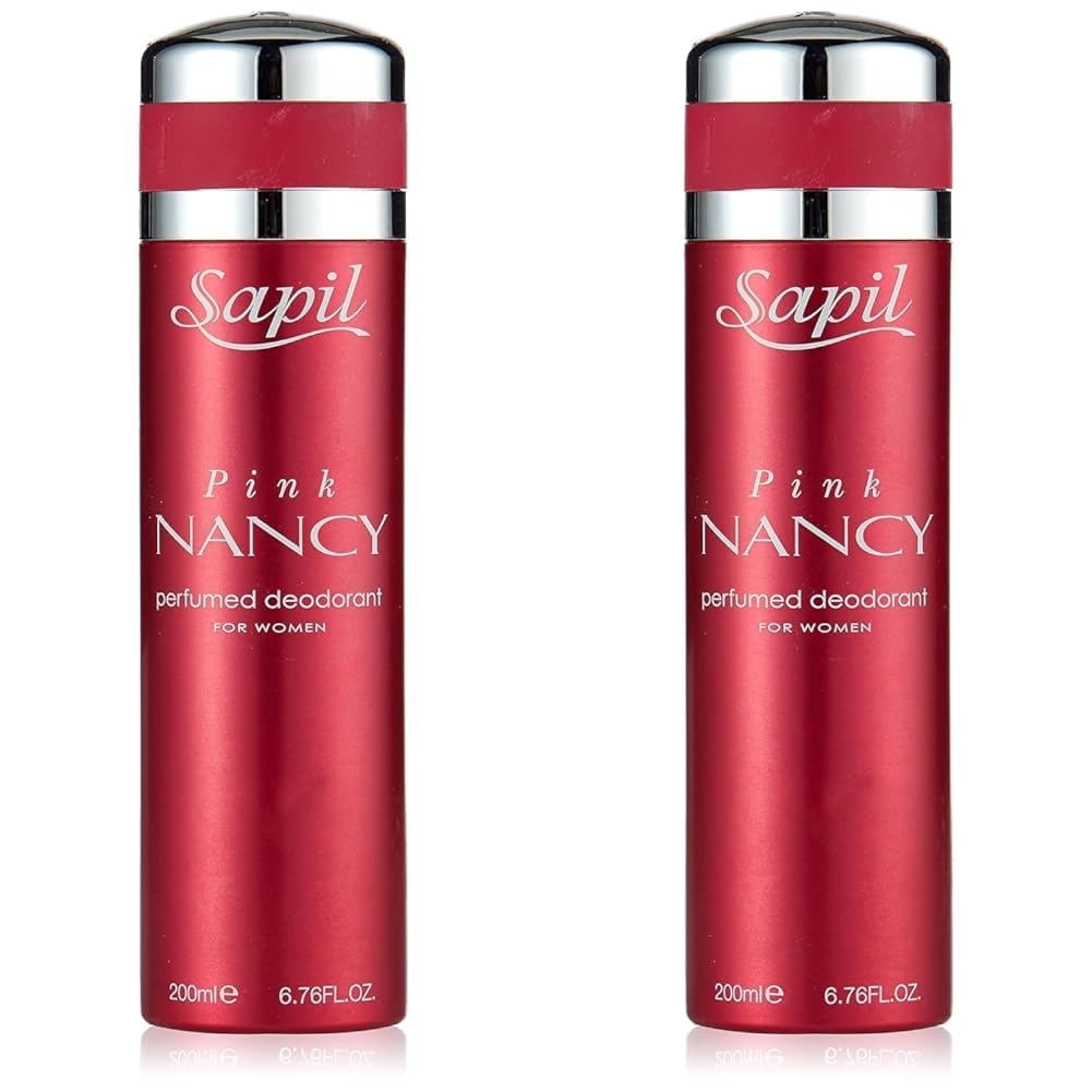 Sapil Nancy Pink - Deodorant Spray for Women - Scented Deodorant for Long-Lasting Odor Protection - Floral, Fruity, and Musky Deodorant Spray - Keeps You Fresh and Odor Free All Day - 6.76 oz
