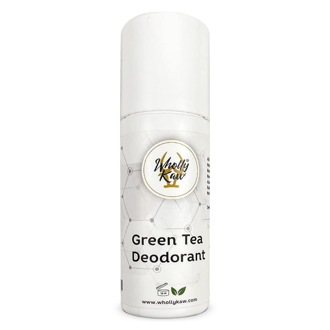 Aluminum free natural deodorant. With Green Tea. Dermatologist tested, baking soda free, oil free, non staining, non sticky. Clean and fresh scent providing protection 12 to 18 hours. Made in USA.
