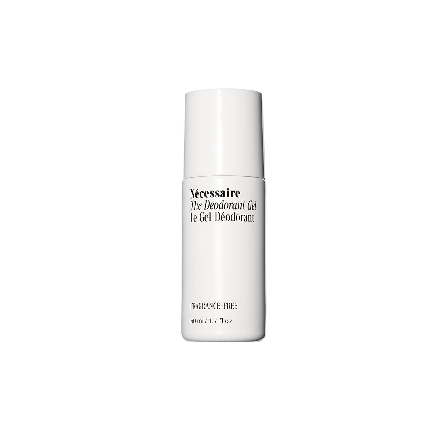 Nécessaire The Deodorant Gel - Clinical Deodorizing Treatment with 5% AHA. Vitamin B5 + B3. No Bumps. No Discoloration. Dermatologist-Tested. 1.7oz