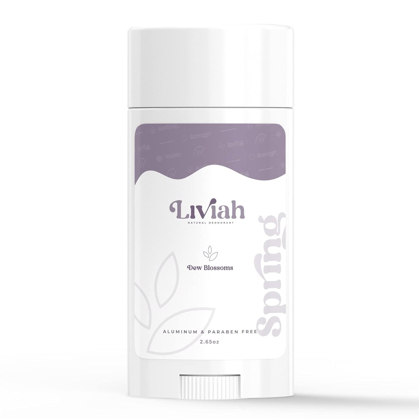 Natural Deodorant for Women, Men & For All Ages - 2.65oz Deodorant Dew Blossom Seasonal Scent, Paraben & Aluminum Free Deodorant for Gentle Underarm Care & 24-Hour Odor Protection