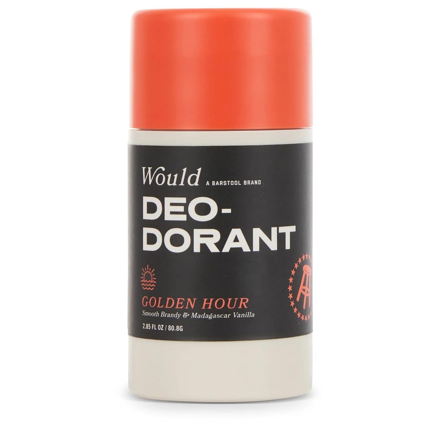 Would Aluminum Free Deodorant For Men - 2.85 Fl Oz Natural Deodorant For Men - Odor Protection, Natural Extracts, Essential Oils, Smooth Brandy & Madagascar Vanilla, 1