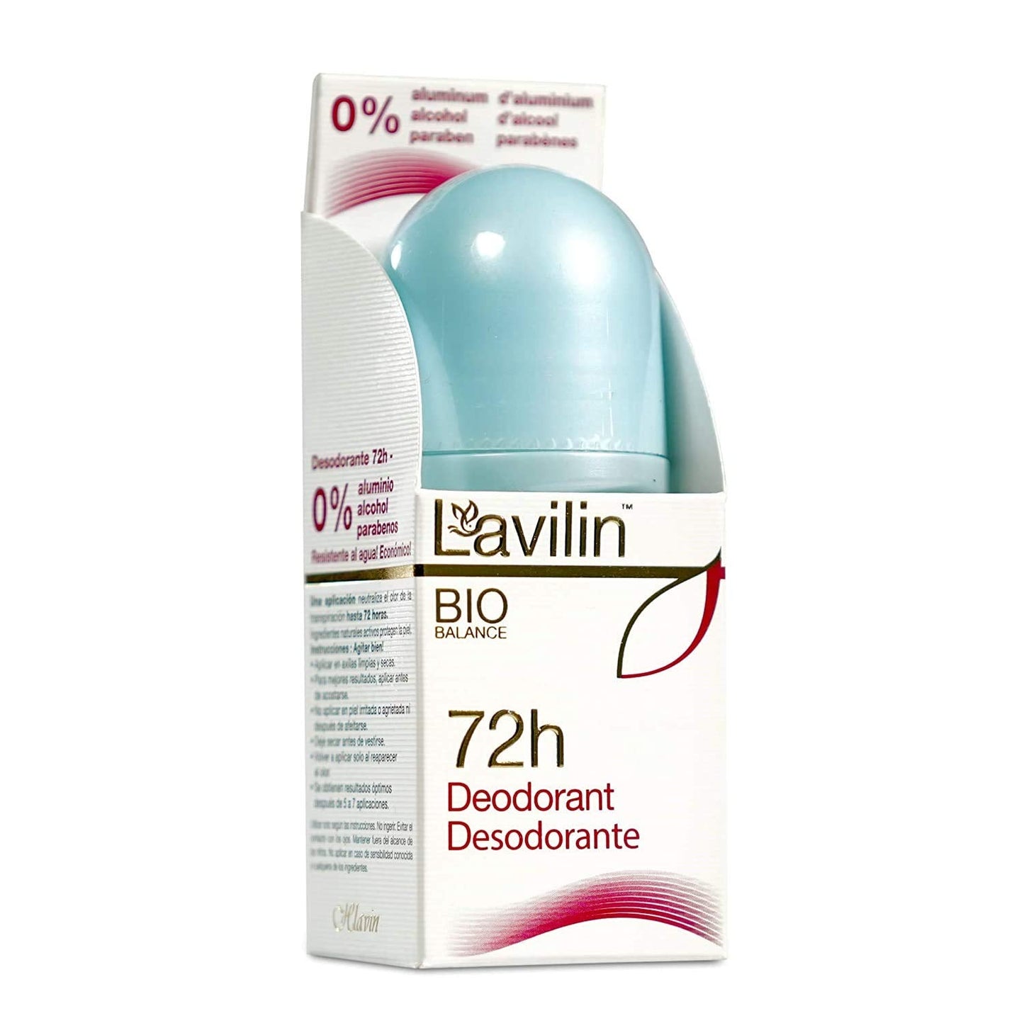 Lavilin Roll On Deodorant 72 Hours Red
