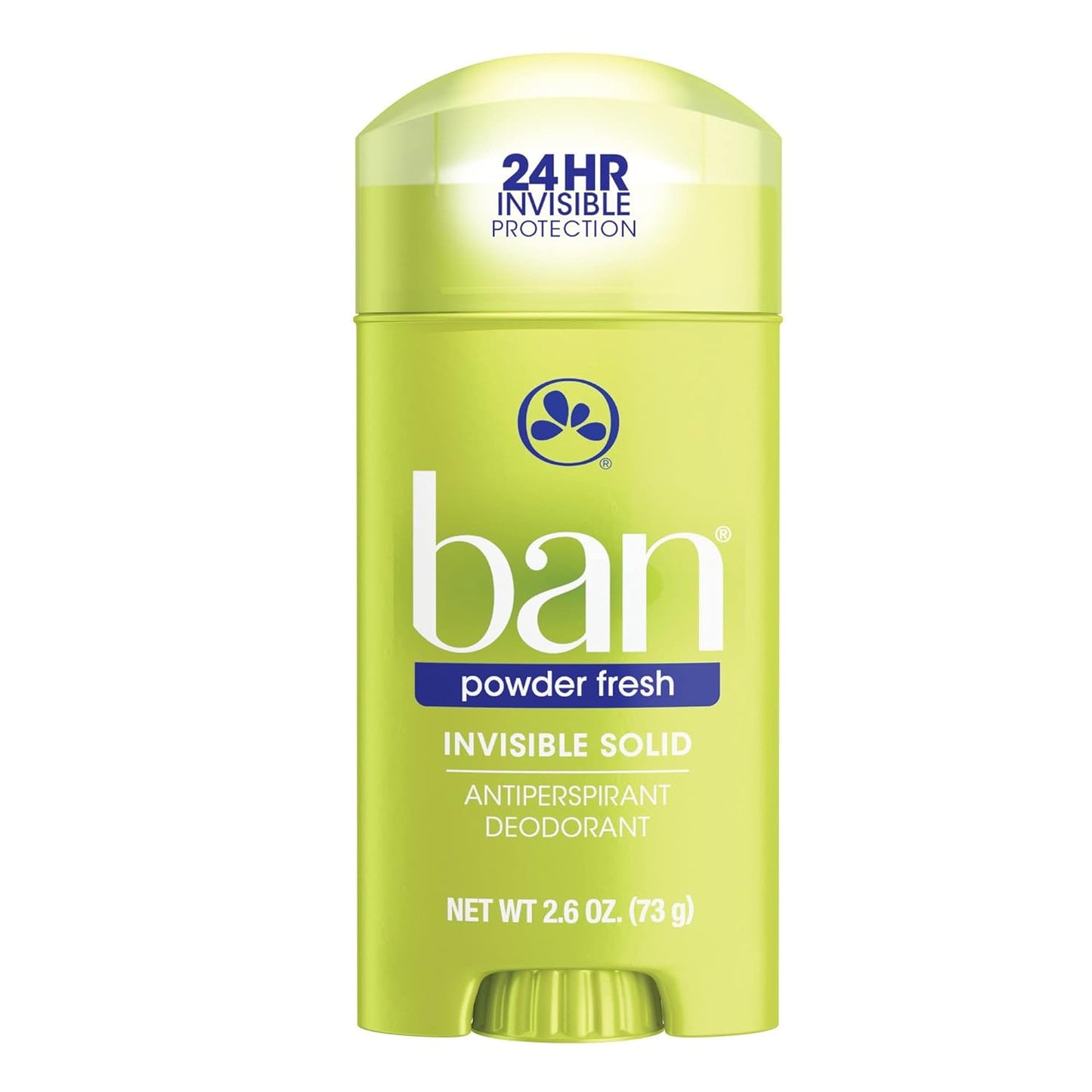 Ban Deodorant 2.6 Ounce Invisible Solid Powder Fresh (76ml) (3 Pack)