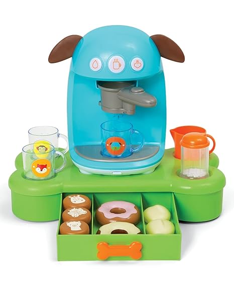 New Skip Hop Kids Kitchen Play Set, Zoo Bark-ista Cafe (20pc Set)