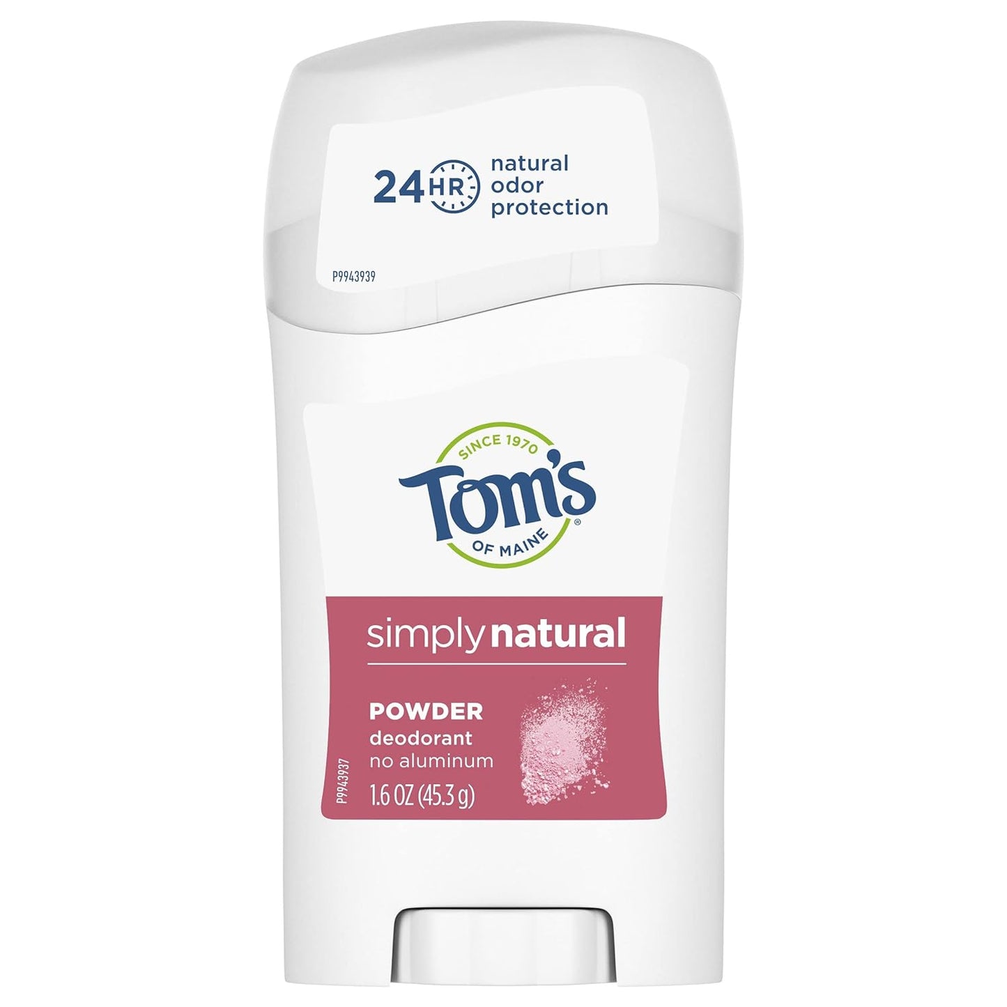 Tom's of Maine Simply Natural Aluminum-Free Deodorant, Fresh Powder, 1.6 oz.