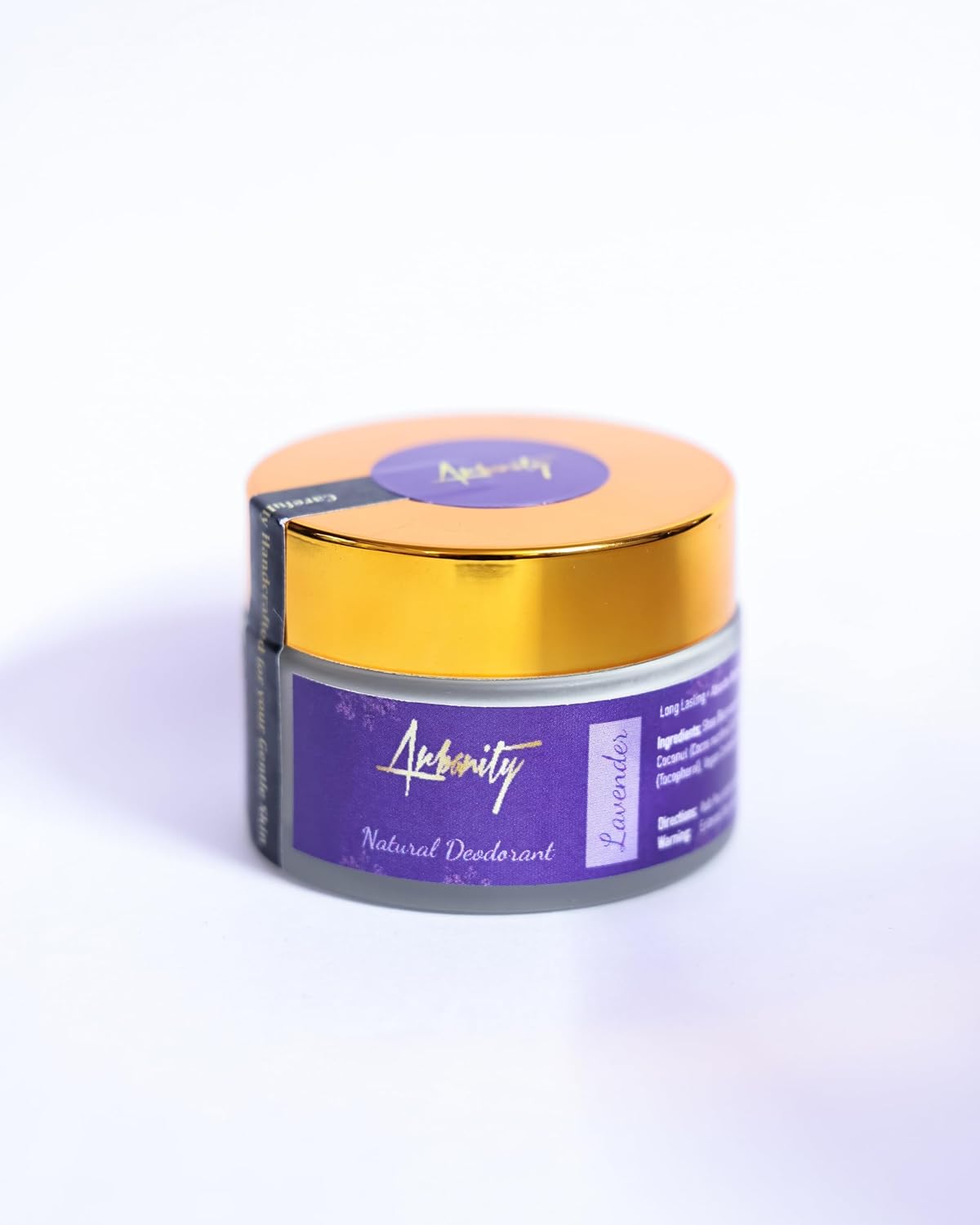 Lavender Natural Deodorant - 30 ML | Long-Lasting Odor Protection | Aluminum-Free Formula | Gentle on Skin | Fresh Lavender Scent | Vegan and Cruelty-Free