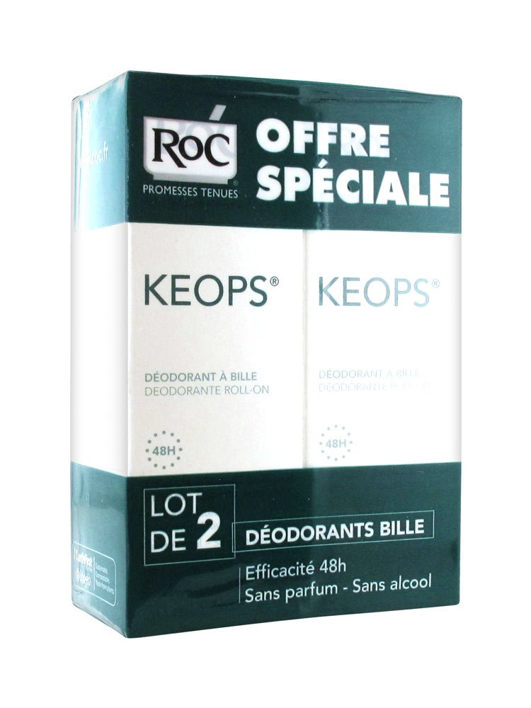 RoC Keops Roll Déodorant 2x30ml