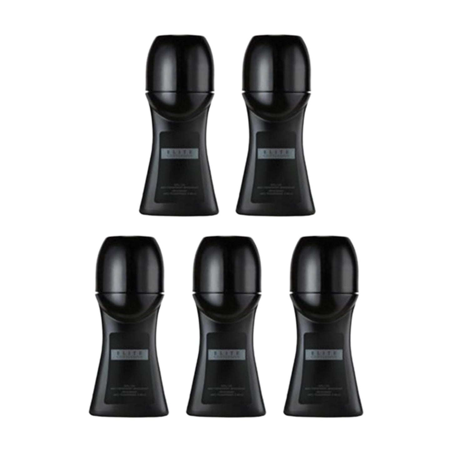 Elite Gentleman In Black Antiperspirant Roll-On Deodorant 50 ml (Pack Of 5)