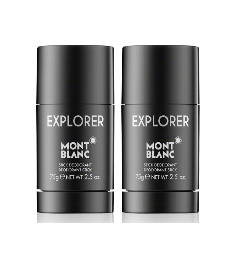 2xPack Mont Blanc Explorer Deodorant Sticks - 150 g