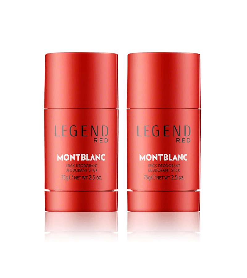 2xPack Mont Blanc Legend Red Deodorant Sticks - 150 g