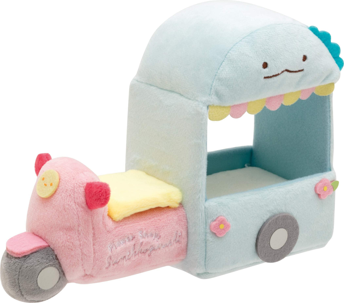 SAN-X Sumikko Gurashi Scene Plush Toy "Flower Wagon"