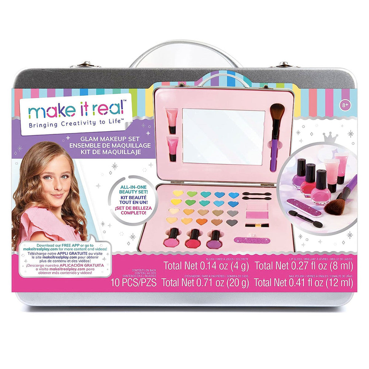 Glam Makeup Case Set