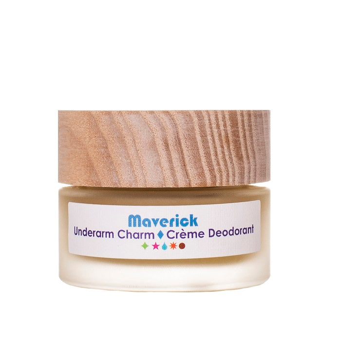 Living Libations Underarm Charm Creme Deodorant 30ml - Maverick