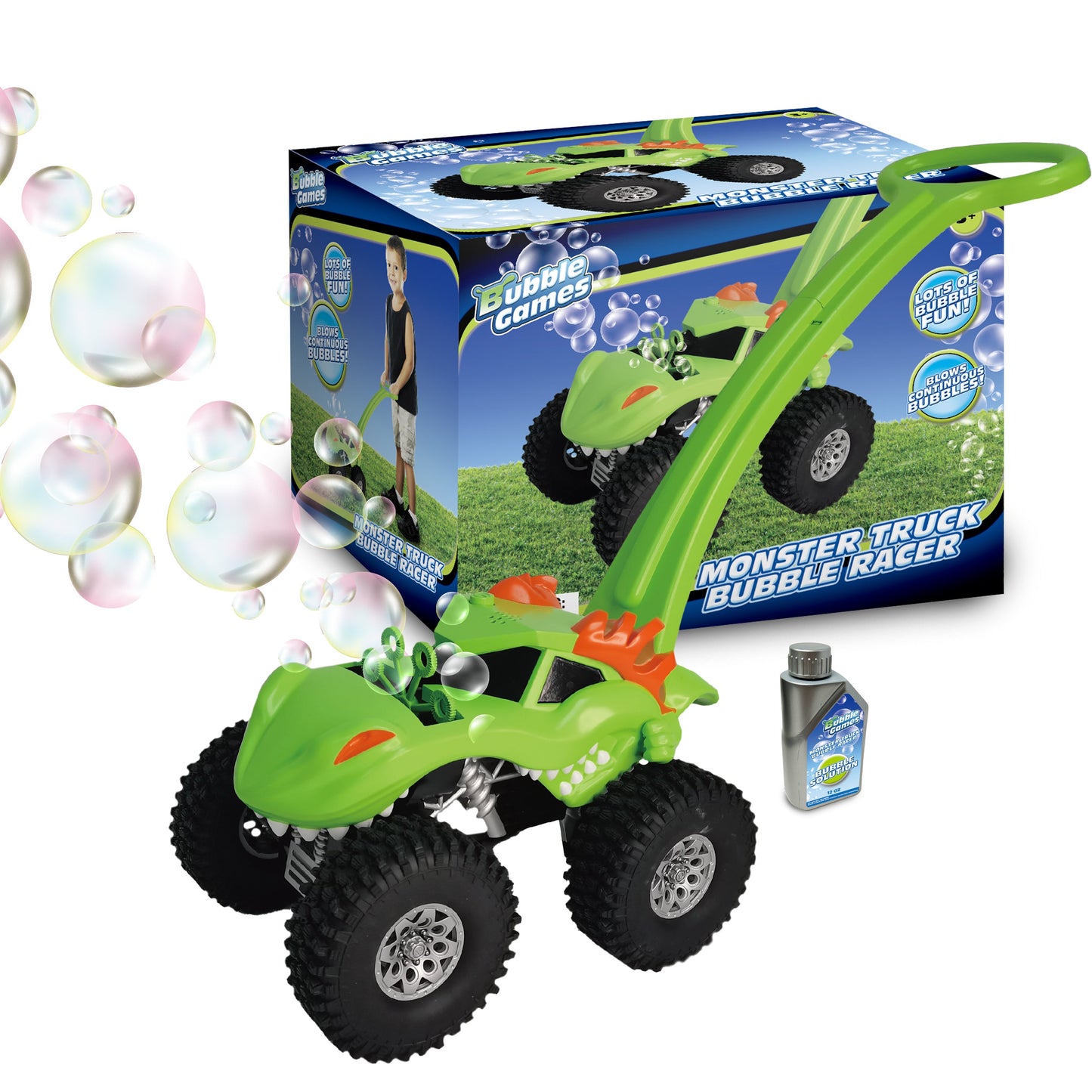 Monster Truck Bubble Racer