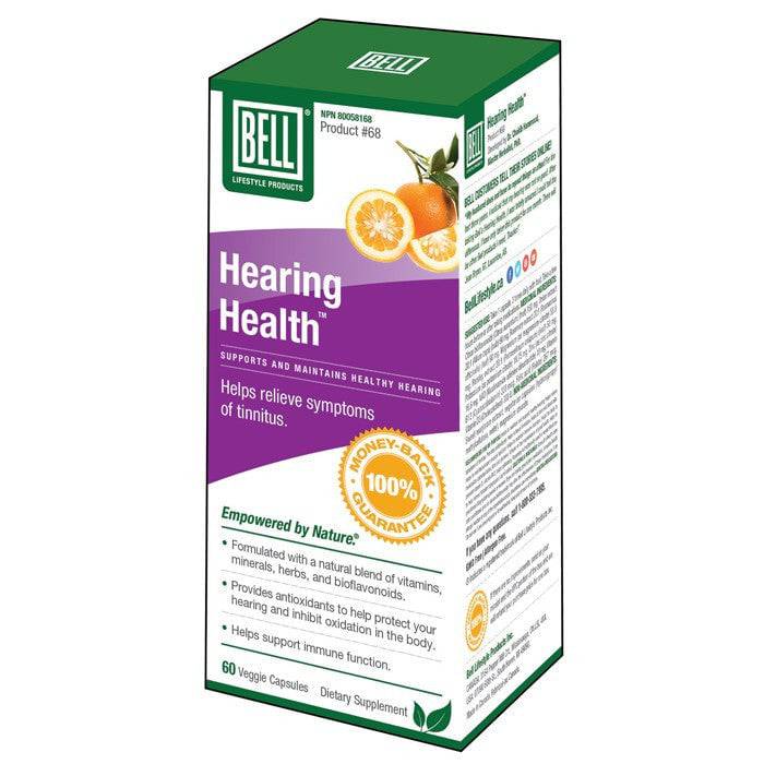Bell Lifestyle Products Hearing Health 60 Capsules