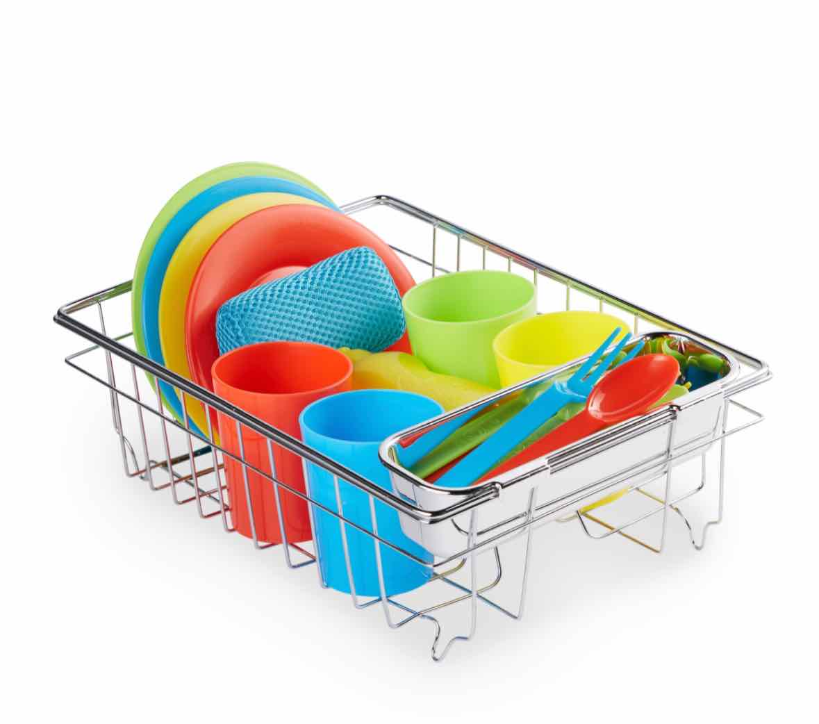 Melissa & Doug Wash & Dry Dish Set