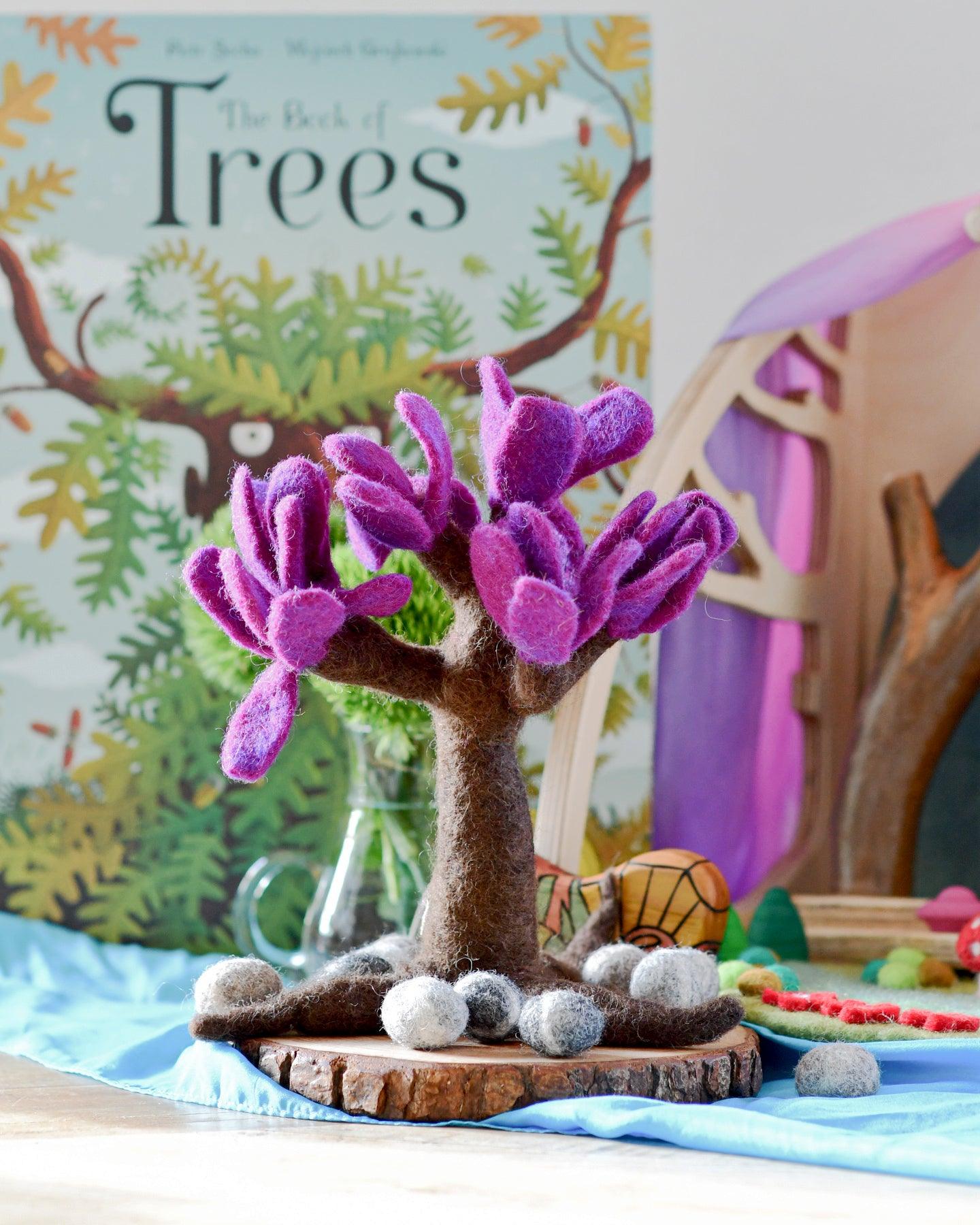 Felt Seasonal Tree - Spring