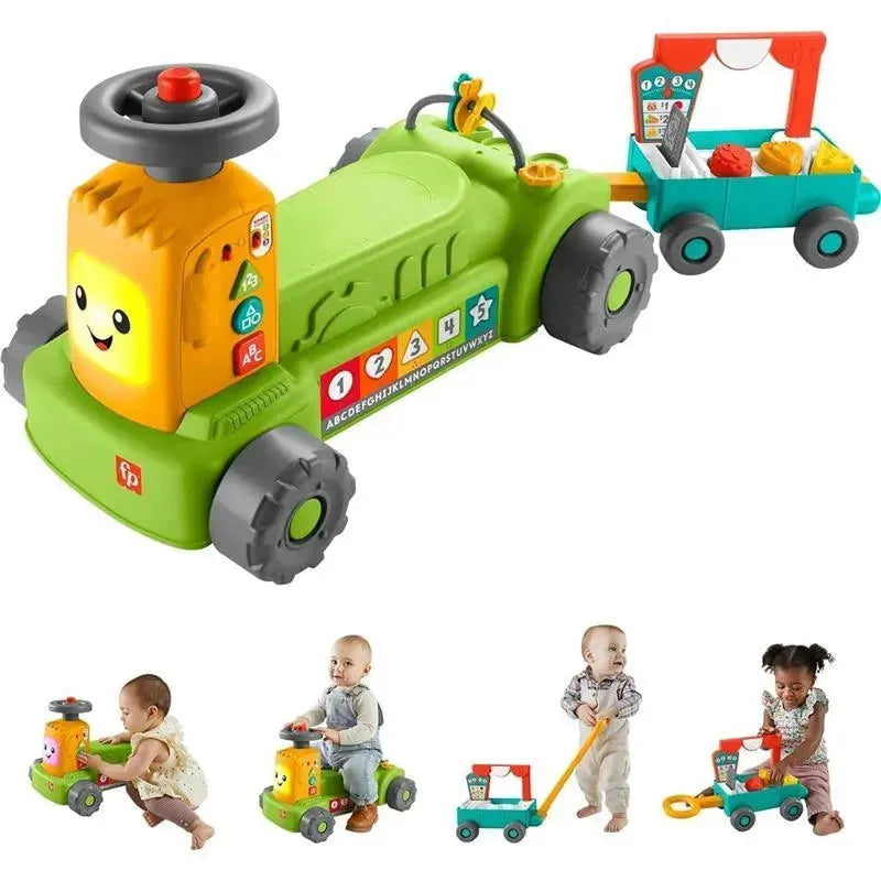 Fisher Price - Laugh & Learn 4-in-1 Farm to Market Tractor