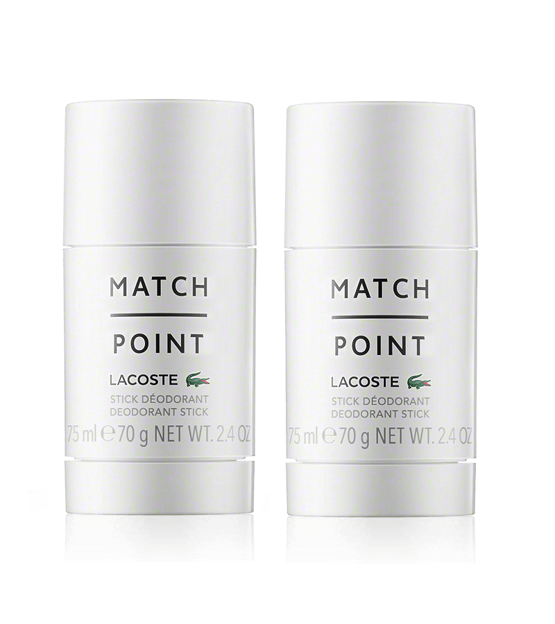 2xPack Match Point Deodorant Stick - 150 ml