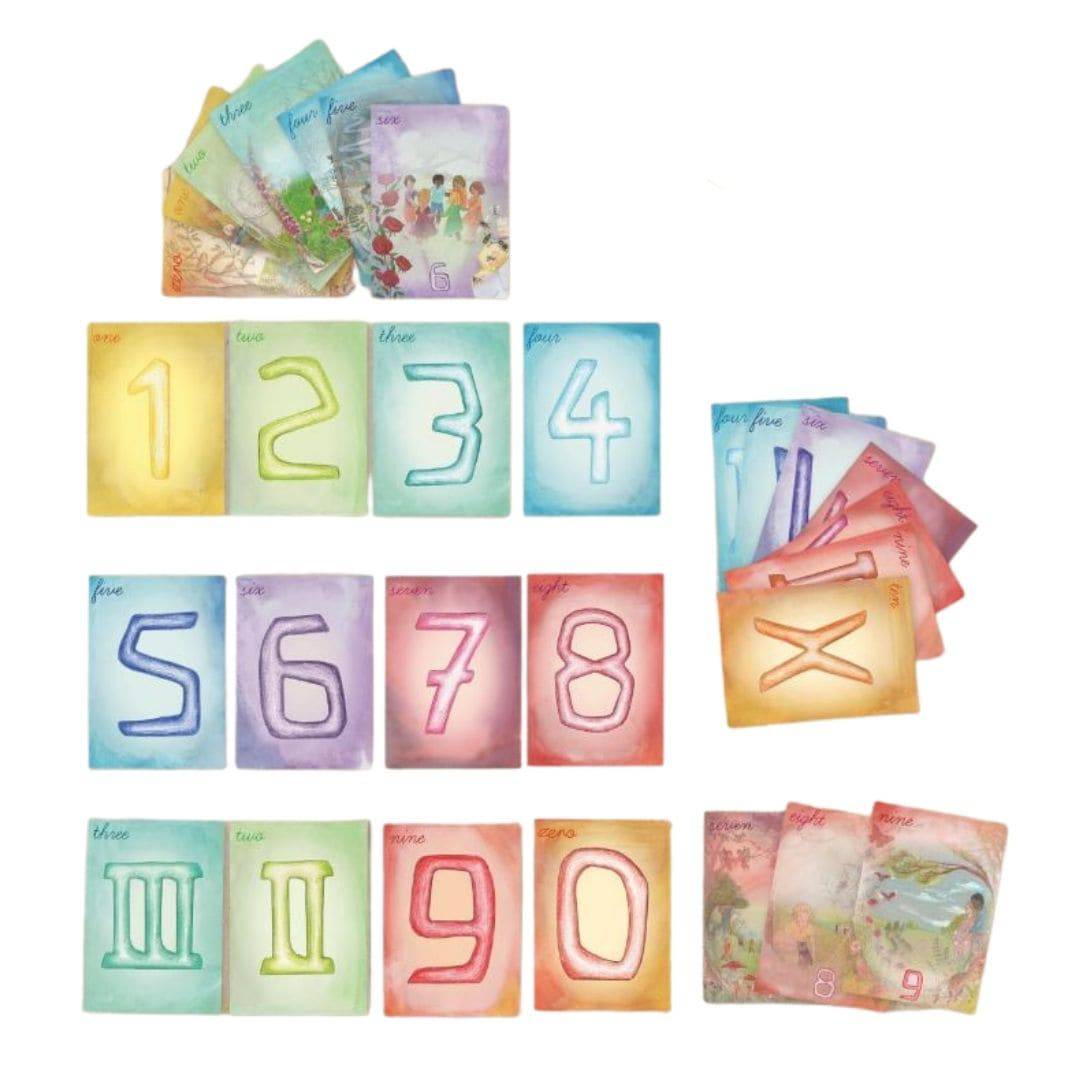 Waldorf Numbers Cards Set