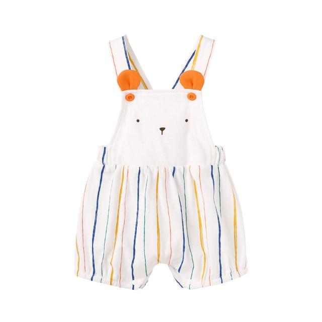 Boy's Clothing Bear Stripe / 2-3T Cute Cartoon Overall