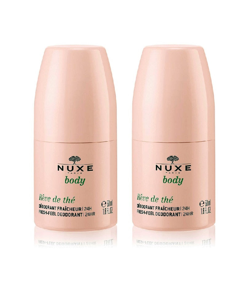 2xPack NUXE Rêve de Thé Refreshing Deodorant - 100 ml