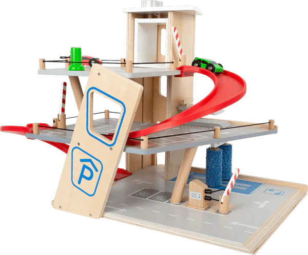 Premium Wooden Car Park For Children