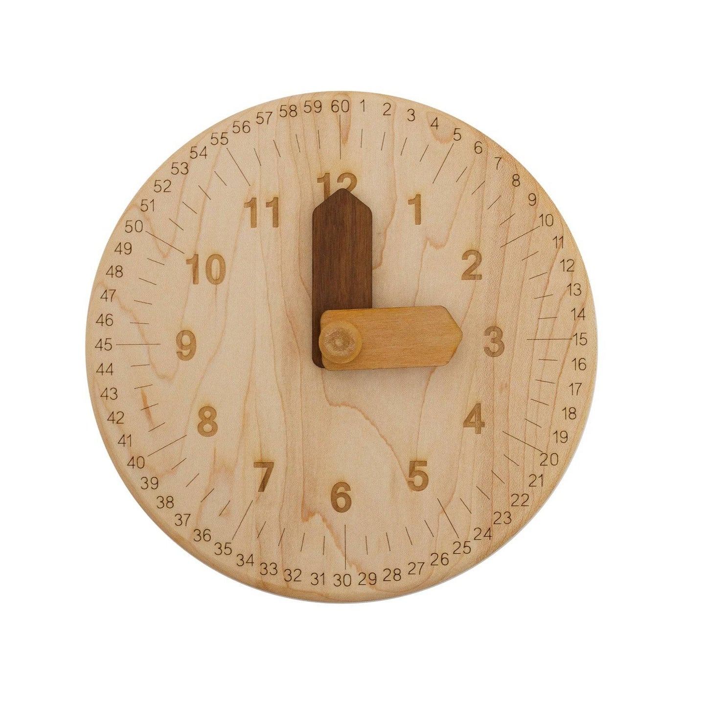 Wooden Toy Clock