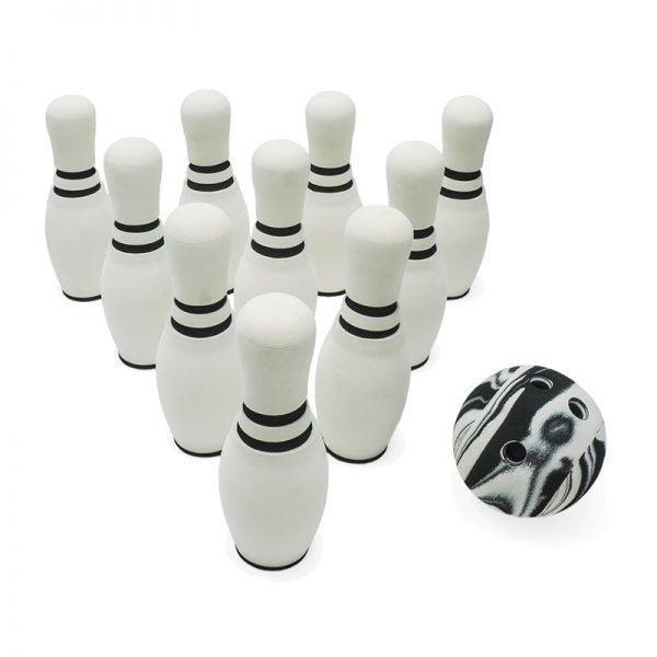 Rubber Tike Strike Bowling Game For Kids