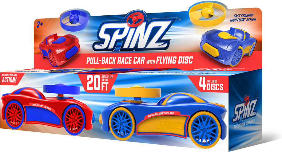 Spinz Pull-Back Race Car Two Pack
