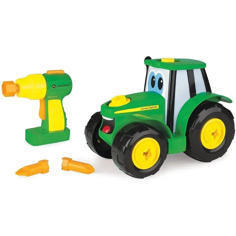 Tomy John Deere Build-A-Johnny Tractor Toy