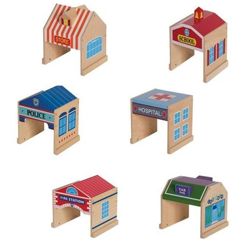 Community Buildings (6 pc)