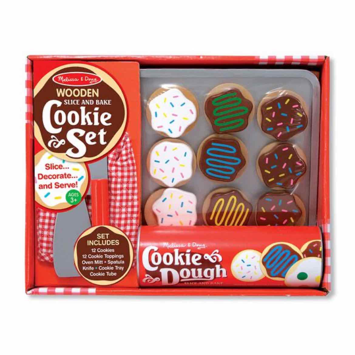 Melissa & Doug Slice and Bake Cookie Set - Wooden Play Food