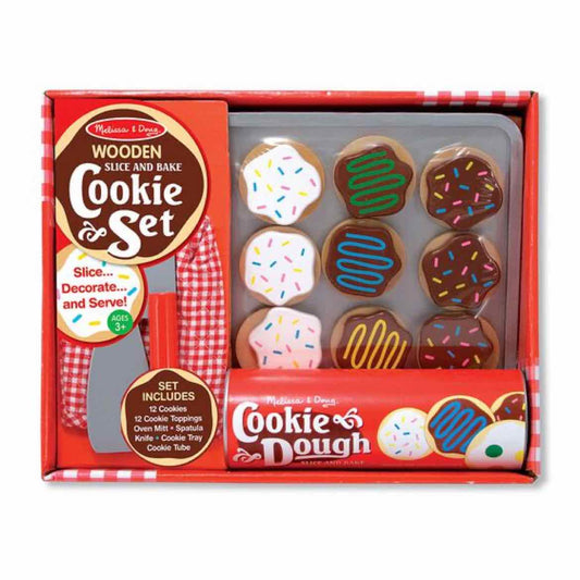 Melissa & Doug Slice and Bake Cookie Set - Wooden Play Food