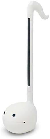 Otamatone Japanese Electronic Musical Instrument Portable Music Synthesizer from Japan by Maywa Denki Studio Award Winning, Educational Fun Gift for Children, Teens & Adults - White