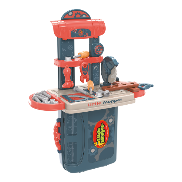 little moppet carry case play set - tool set
