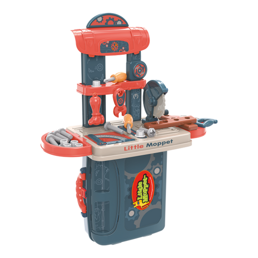 little moppet carry case play set - tool set