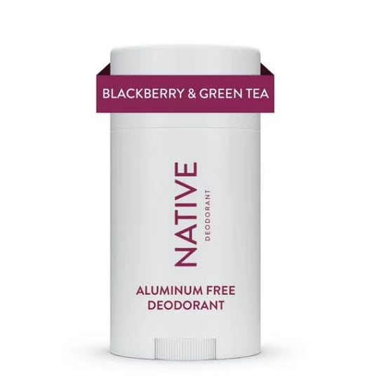 Native Deodorant, Blackberry & Green Tea, Aluminum Free, for Women and Men, 2.65 oz