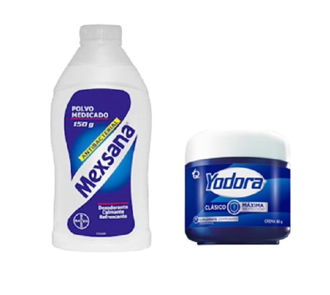 Mexsana Powder (150 grams) plus Yodora Deodorant Cream (60 grams)