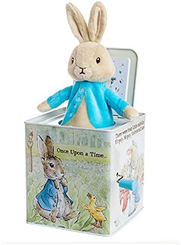 Beatrix Potter Peter Rabbit Jack-in-The-Box, Multi-colored, Standard