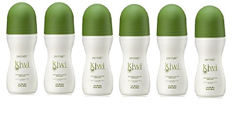 6 Kiwi Unisex Roll-on Deodorant by Zermat International Special Set