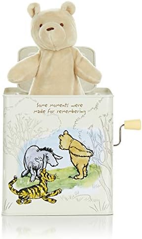 Disney Baby Classic Winnie The Pooh Jack-in-The-Box - Musical Toy for Babies
