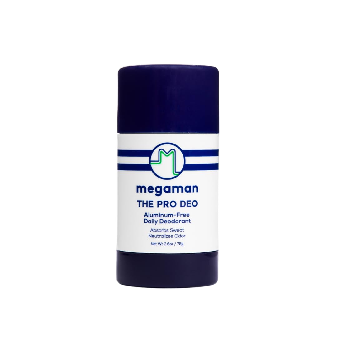 Megaman Pro Deo | Aluminum-Free Deodorant | Long-lasting Citrus Woods Scent | 2.6 oz