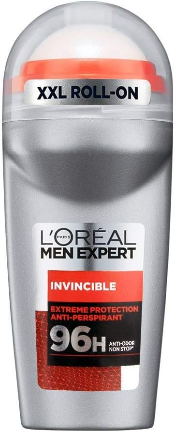 L'Oreal Men Expert Invincible 96 Hours Deodorant Roll-On - 50ml/1.7oz