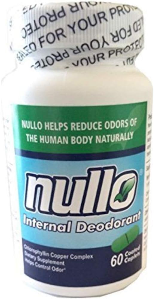 Nullo Internal Deodorant (60 Caplets)